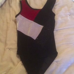 Girl velvet leotard
